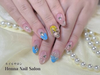 ヘンナ(Henna)/ アニメキャラネイル