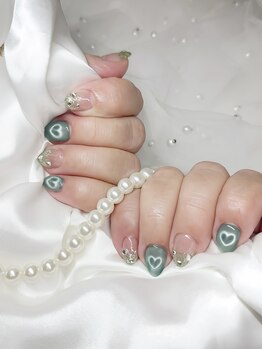 ビビ(ViVi)/ハートマグネットネイル