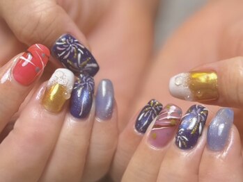 ノヘア(Nohea)/持ち込み◆花火ネイル