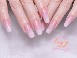 長さ出し×カラーグラデーション