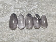 ネイルサロン メイプル(Nail Salon maple)/シルバーフレンチ