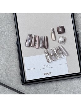 アイディール(ideal)の写真/【定額プラン】ニュアンスからワンホンまで◎予算に合わせて選べる豊富なデザインで毎月のネイルが楽しみに