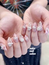 ネコ(Neko)/薔薇バラ　フレンチ　韓国