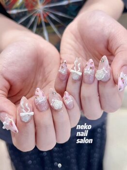 ネコ(Neko)/薔薇バラ フレンチ 韓国