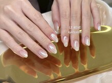 ルレーブ(LE REVE)/オーロラミラーネイル