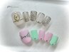 <新規FOOT>8800円コース→8300円!ケア・アート込!アートしたい方おすすめ