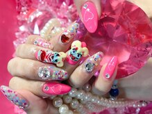 月猫/ハロウィンネイル