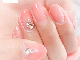 ChoaNail～春のジュエリーネイル