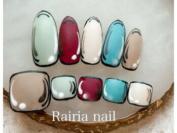 ライリアネイル(Rairia nail)/コミックネイル