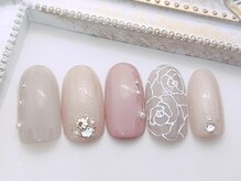 ネイル アンド アイラッシュ虹/ゴージャスコース