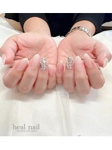 ヒールネイル(heal nail)/babyブーマー×stone敷き詰め～