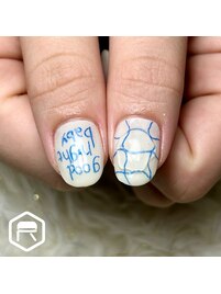 落書きネイル
