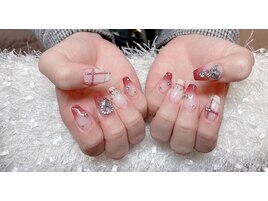 チェックネイル