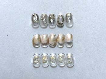 フィロンネイル 武蔵小杉店(filonnail)/2024年12月定額クリアニュアンス