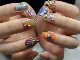個性派ネイル