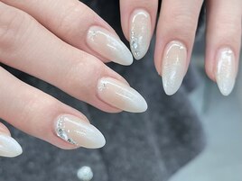 綺麗めラメグラデーション