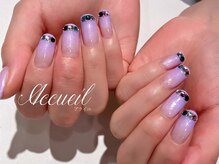 アクイユ 銀座店(ACCUEIL)/パープルネイル♪