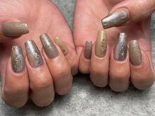 リエル(Riel)/ジェルチップで時短に長さ出し♪