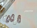 変形フレンチネイル