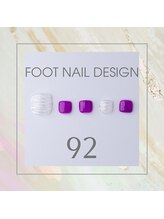 はあとねいる 東武宇都宮駅前店/Foot nail design 92