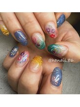 エムネイル(Ｍ)/haruka nail ×ざ！夏ネイル
