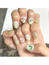 スノーフレーク(Snowflake)/定額デザイン／8000円