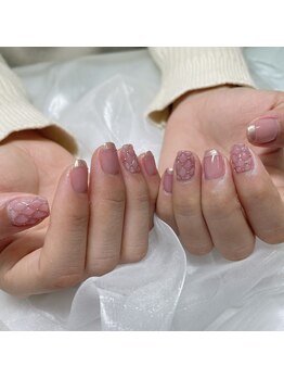 リシアネイル 高崎緑町店(Recia Nail)/キルティング/フレンチ/ミラー