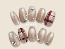 ファストネイル 大宮西口駅前店(FAST NAIL)/マグネット/チェック【12411】