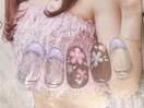 フラワーアートネイル