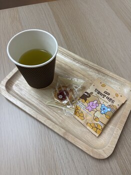 雲のうえ 関内店/お帰り前にお茶お菓子をどうぞ♪