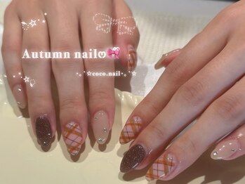 秋 チェック フラッシュ