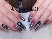 Asher ネイルサロン 横浜店/長さだし持ち込みデザイン