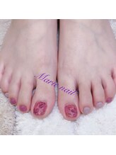 マリーネイル(Marie nail)/フット定額ネイル♪￥6600