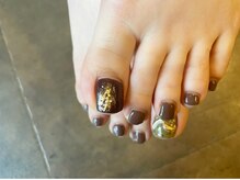 エルフ(elf)/ブラウン／カーキ foot