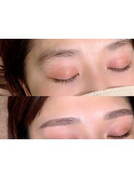 アイブロウメニューがあるサロン