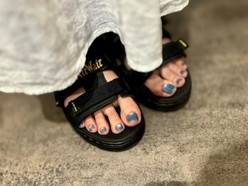 リリエット(Lillette)の写真/【フットのトータルケアで美しい足元に★】フットネイルとフットケアで自爪から美しく!
