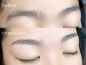 【眉毛施術日から４週間以内限定】メイクなし眉WAXのみ１回 ¥3500