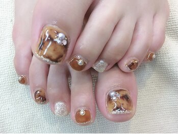 ジャスミンネイル(Jasmine Nail)/フットジェル☆¥8500コース♪