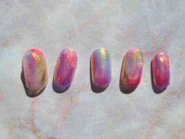 春ニュアンスネイル