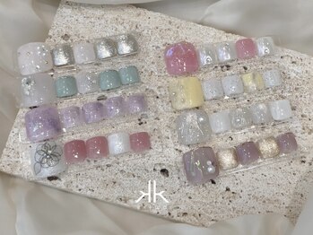 ケーツーネイル(k-two nail)/6月 foot monthly