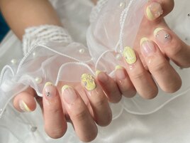 フレンチ&オーロラネイル