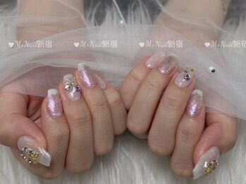 エムプラスネイル 新宿(M+Nail)/クリスマスネイル