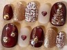 【Hand 】クリスマス定額デザインネイル ¥9880