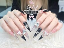 ナナネイル なんば店(NaNa Nail)の雰囲気（【豊富なカラーパーツ】ワンホン/マグネット/リボンネイル等♪）