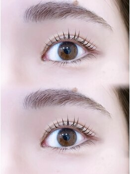 マップリラビューティ(map Lila beauty)の写真/西条昭和町で理想の目元へ！ラッシュリフトやアイブロウでナチュラル上品な仕上がりをサポート♪