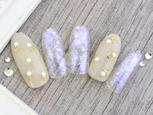 ネイルサロンフォーユー(for u)/キラキラミラー￥6980