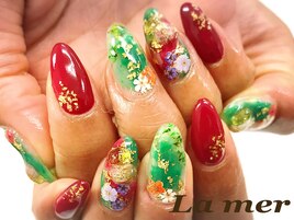 成人式★和柄ネイル★ 8800円