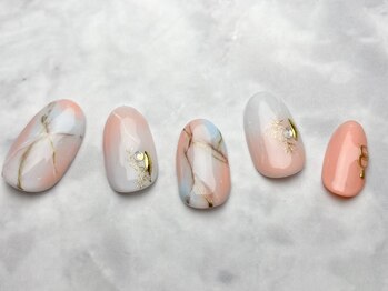 ネイルブレイク リリア(Nail Break lilia)/【初回オフ無料】大理石ネイル