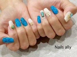 ターコイズ×もやもや×サマー