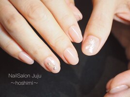 うる艶ニュアンスシェルネイル